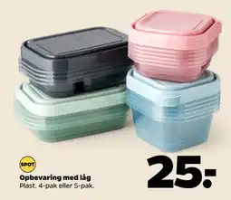 Netto Opbevaring med låg oferta