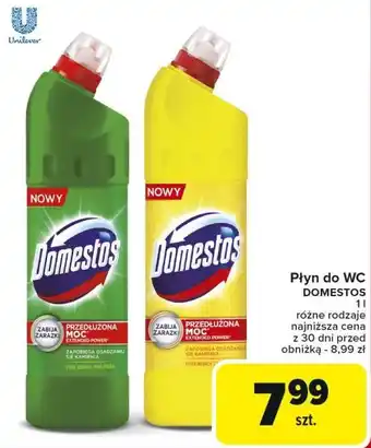 Carrefour Płyn do WC Domestos oferta