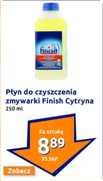 Action Płyn do czyszczenia zmywarki Finish Cytryna oferta