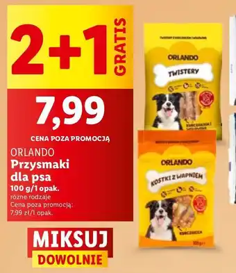 Lidl Kostki z wapniem Orlando oferta