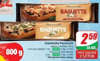 Dino Zapiekanka z szynką i pieczarkami Iglotex Passionata oferta