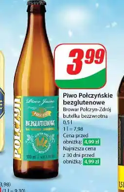 Piwo Połczyńskie Bezglutenowe