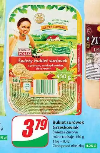 Dino Świeży bukiet surówek porowa meksykańska deserowa Grześkowiak oferta