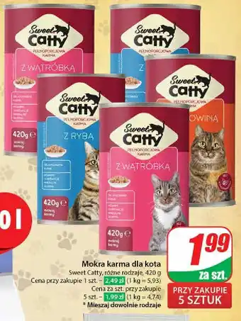 Dino Karma dla kota z wołowiną Sweet Catty oferta