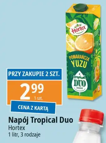 E.Leclerc Napój pomarańcza-yuzu Hortex Tropical Duo oferta