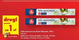 Biedronka Folia spożywcza 30 m Zosia Samosia oferta
