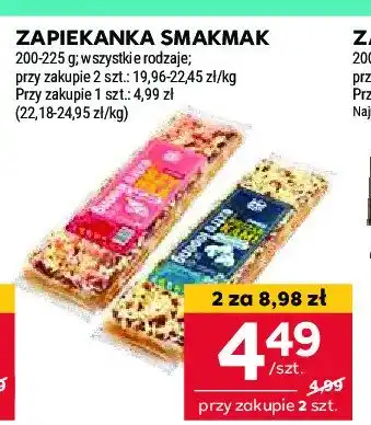 Stokrotka Zapiekanka z pieczarkami i szynką Smak mak oferta