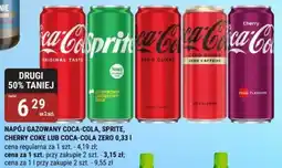 bi1 NAPÓJ GAZOWANY COCA-COLA, SPRITE, CHERRY COKE LUB COCA-COLA ZERO oferta