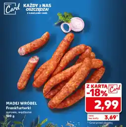 Kaufland Frankfurterki Madej Wróbel oferta