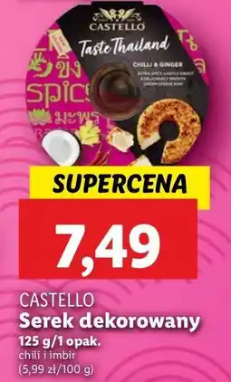 Serek kremowy z chilli i imbirem Castello Arla