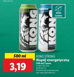 Lidl Napój zero Kong Strong Collosus oferta