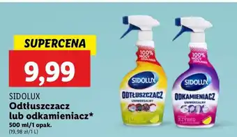 Lidl Spray odkamieniacz Sidolux oferta