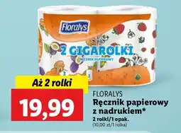 Lidl Ręcznik kuchenny gigarolka Floralys oferta