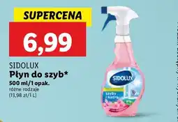 Lidl Płyn do szyb i luster kwiat japońskiej wiśni Sidolux oferta