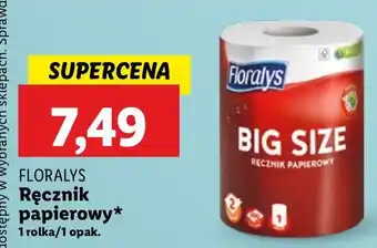 Lidl Ręcznik papierowy Floralys oferta