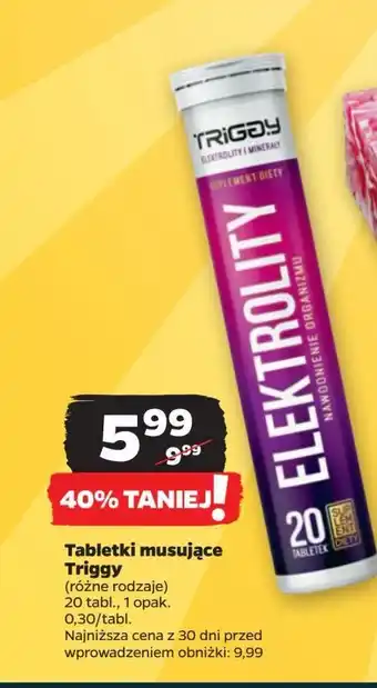 Netto Tabletki elektrolity Triggy Vitamin Shot oferta