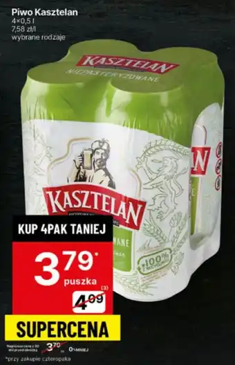 Delikatesy Centrum Piwo Kasztelan oferta
