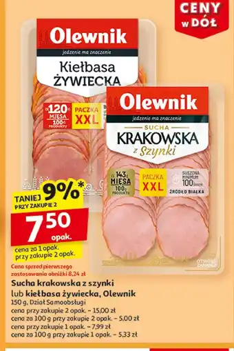 Auchan Kiełbasa Olewnik oferta