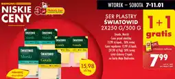 Biedronka SER PLASTRY ŚWIATOWID 2X250 G/500 G oferta