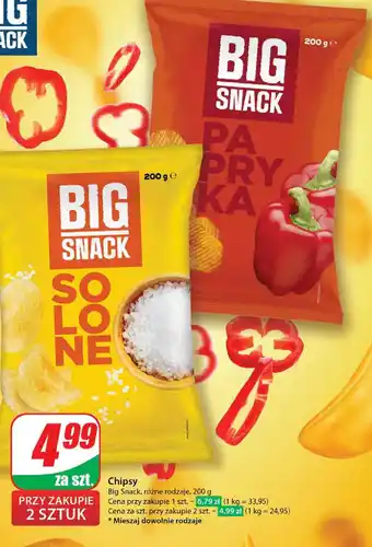 Dino Chipsy solone Big snack oferta