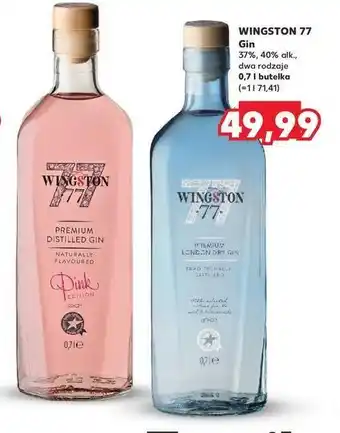 Kaufland Gin Wingston 77 Pink oferta