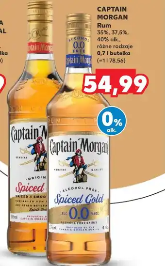 Kaufland Rum Captain Morgan oferta