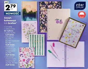 Biedronka Kołozeszyt Interdruk oferta