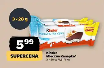 Netto Baton Kinder Mleczna Kanapka oferta