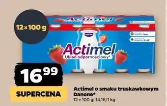 Netto Jogurt truskawka Danone Actimel oferta