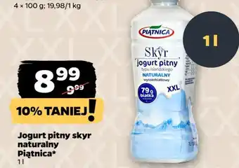 Netto Jogurt pitny naturalny Piątnica Skyr oferta