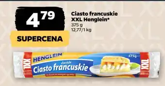 Netto Ciasto francuskie xxl Henglein oferta