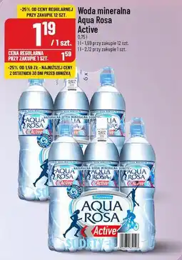 Woda mineralna Aqua Rosa Active