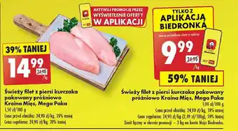 Biedronka Filet z piersi kurczaka Kraina mięsa oferta