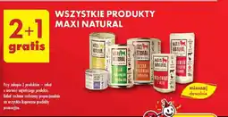 Biedronka Karma dla kota indyk z przepiórką Maxi Natural oferta