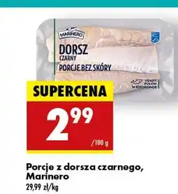 Biedronka Dorsz czarny filet bez skóry Marinero oferta