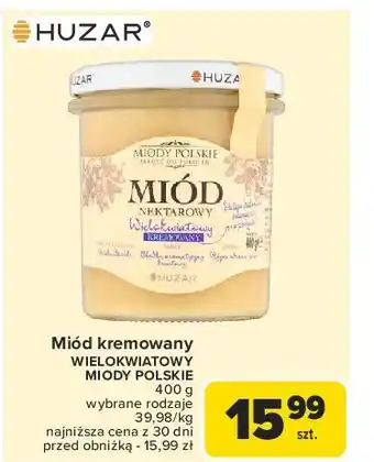 Carrefour Miód nektarowy wielokwiatowy Miody Polskie oferta