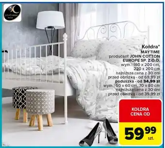 Carrefour Poduszka maytime 50 x 60 cm John Cotton oferta