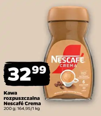 Netto Kawa rozpuszczalna Nescafé Crema oferta