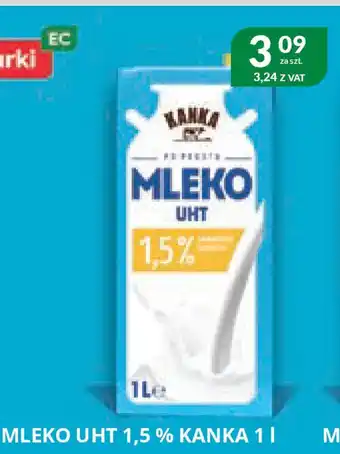 Eurocash Cash & Carry Mleko uht 1,5 % kanka oferta