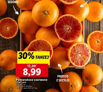 Lidl Pomarańcze czerwone oferta