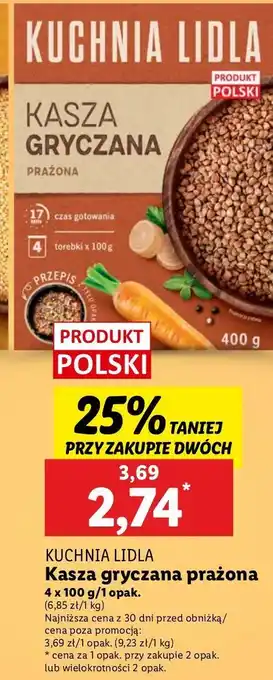 Lidl Kasza gryczana Kuchnia Lidla.pl oferta