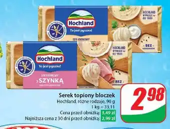 Dino Ser kremowy z szynką Hochland oferta