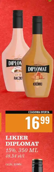 Biedronka Likiery Diplomat Raczki oferta