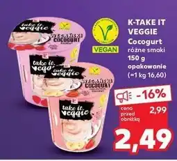 Kaufland Cocogurt malinowy K-Take It Veggie oferta