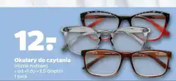 Okulary do czytania +1.0 - +3.5