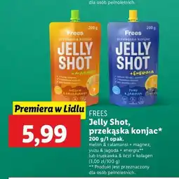 Lidl Jelly shot melon i kalamondin + magnez FREES oferta