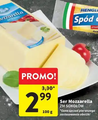 Intermarche Ser mozzarella Sokołów oferta