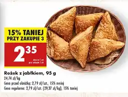 Biedronka Rożek z jabłkiem oferta