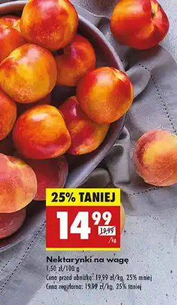 Biedronka Nektarynki oferta