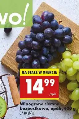 Winogrona ciemne bezpestkowe